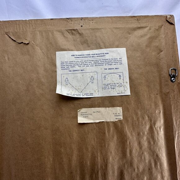 Margaret Kane "Love" Signed Matted & Framed Lithograph/Print Needs fix in frame - Picture 9 of 10